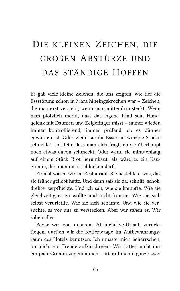 Weitere Ansicht: Als die Anorexie bei uns einzog | Mee Kyung Hwang