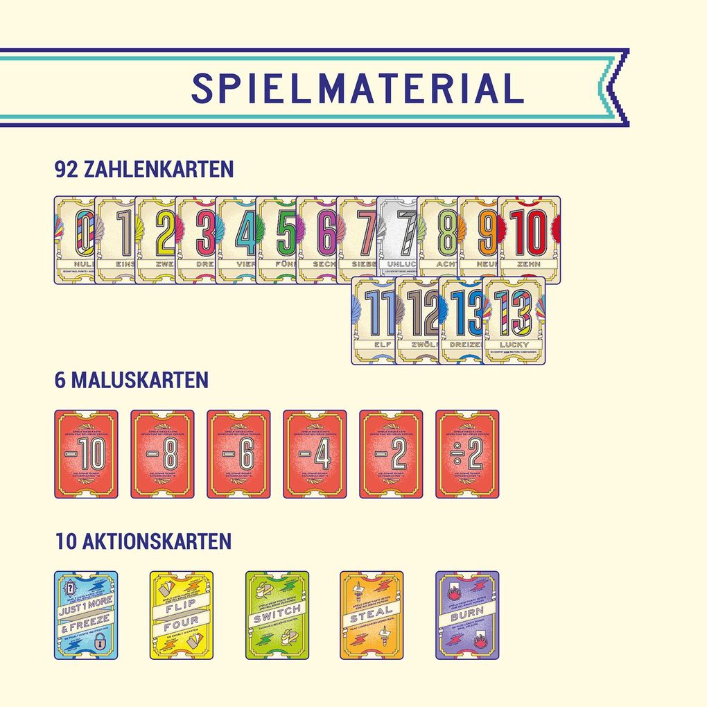 Weitere Ansicht: Flip 7 Voll Fies! | Eric Olsen