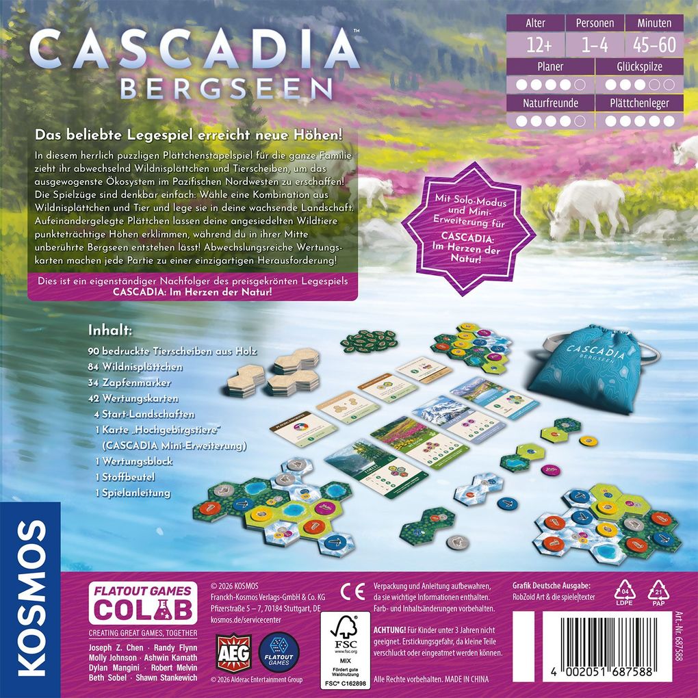 Weitere Ansicht: Cascadia Bergseen | Randy Flynn