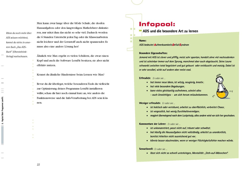 Weitere Ansicht: ADS: Topfit beim Lernen | Aust-Claus, Petra M Hammer, Dr., Elisabeth Aust-Claus, Elisabeth Aust-Claus, Petra-Marina Hammer