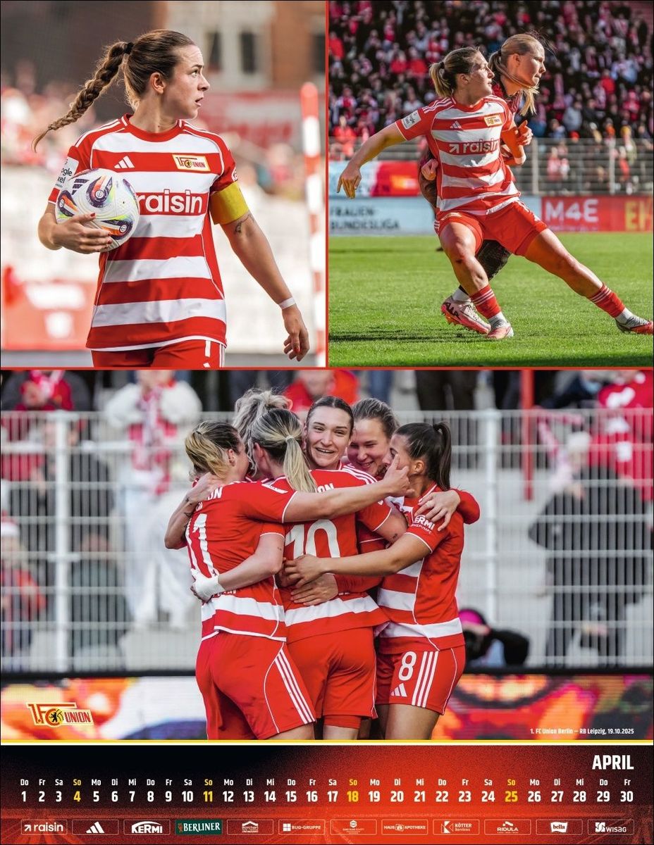 Weitere Ansicht: 1. FC Union Berlin Posterkalender 2027