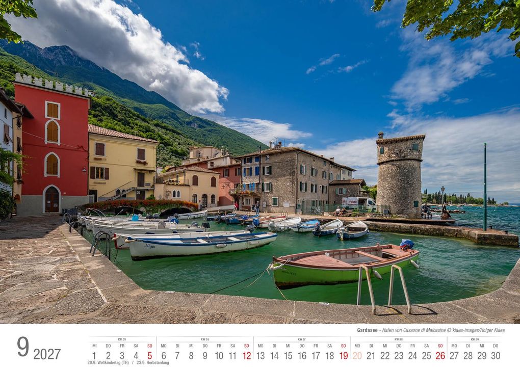 Weitere Ansicht: Gardasee 2027 Bildkalender A3 cm quer, spiralgebunden