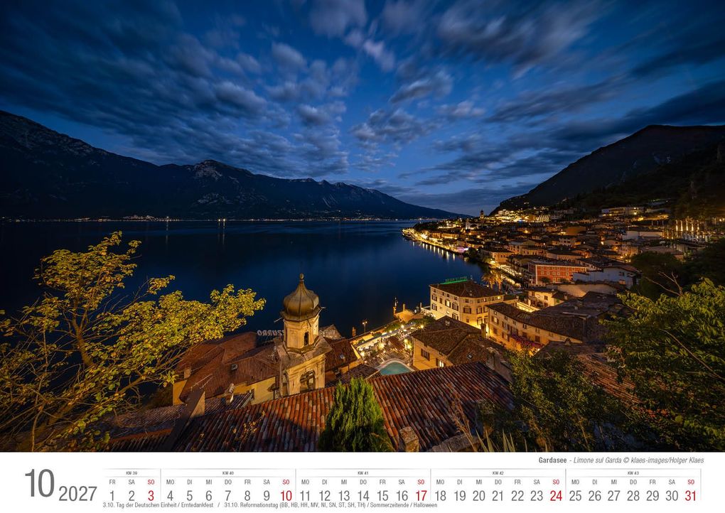 Weitere Ansicht: Gardasee 2027 Bildkalender A3 cm quer, spiralgebunden