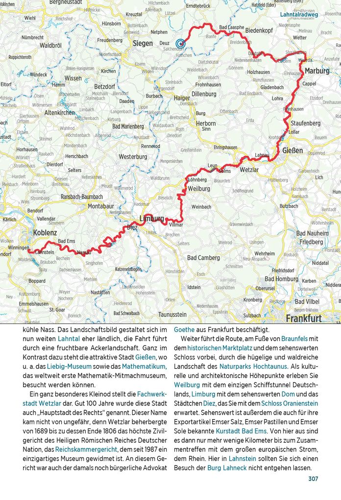 Weitere Ansicht: Radfernwege Deutschland