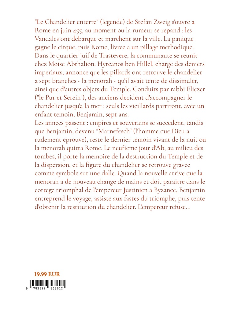 Weitere Ansicht: Le Chandelier enterré | Stefan Zweig