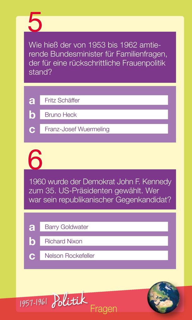 Weitere Ansicht: Wir vom Jahrgang 1957 - Das Quiz | Helmut Blecher