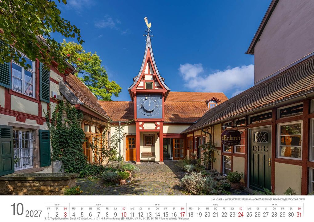 Weitere Ansicht: Die Pfalz 2027 Bildkalender A3 Spiralbindung