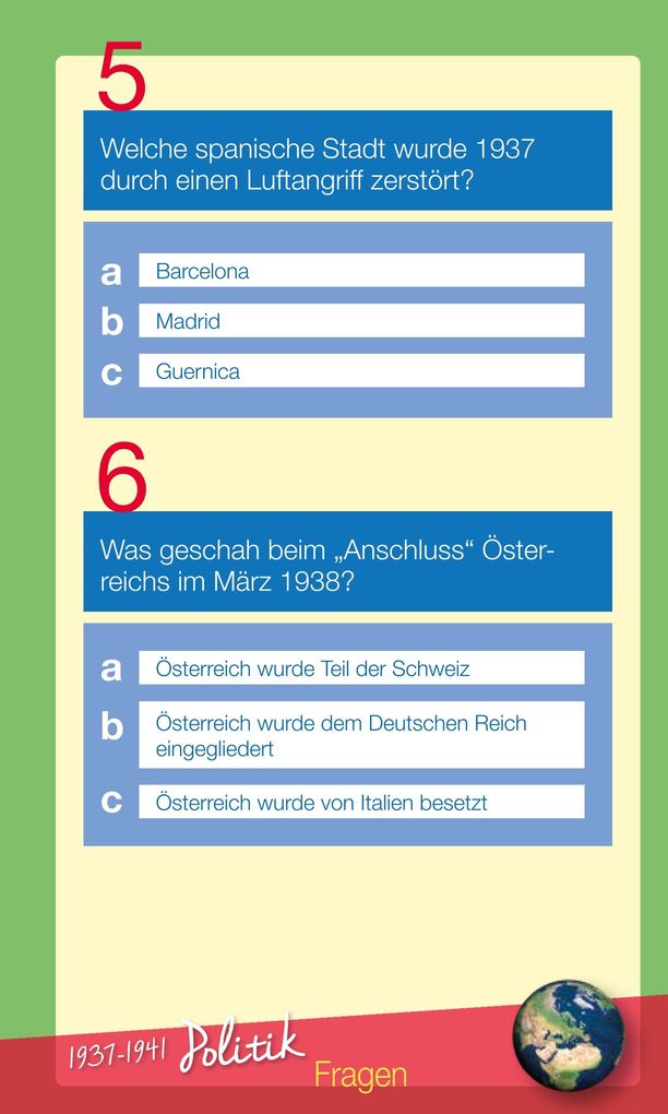 Weitere Ansicht: Wir vom Jahrgang 1937 - Das Quiz