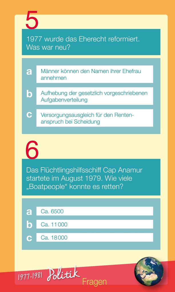 Weitere Ansicht: Wir vom Jahrgang 1977 - Das Quiz | Matthias Rickling