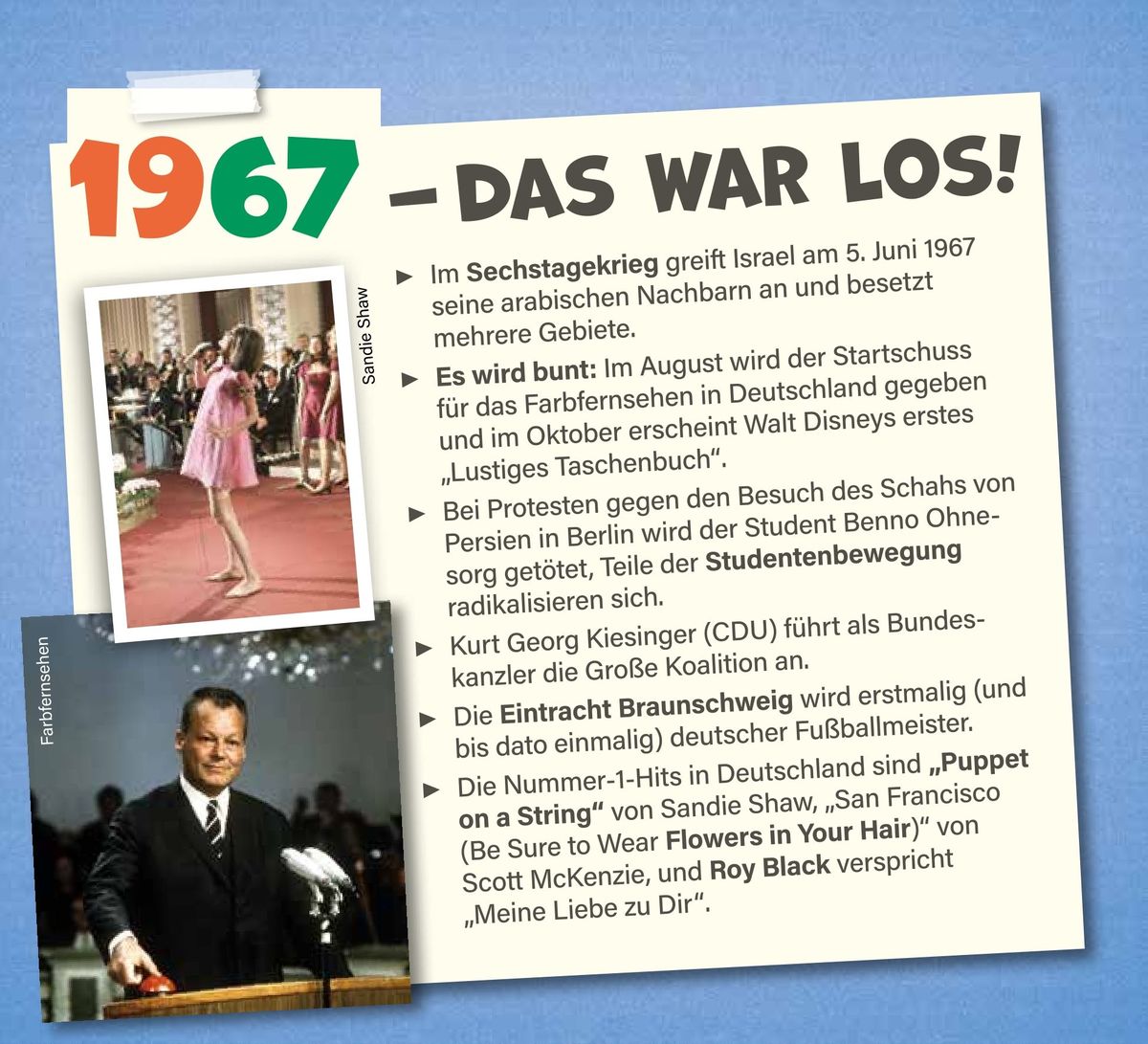 Weitere Ansicht: Typisch 1967 - Der beste Jahrgang | Wartberg Verlag