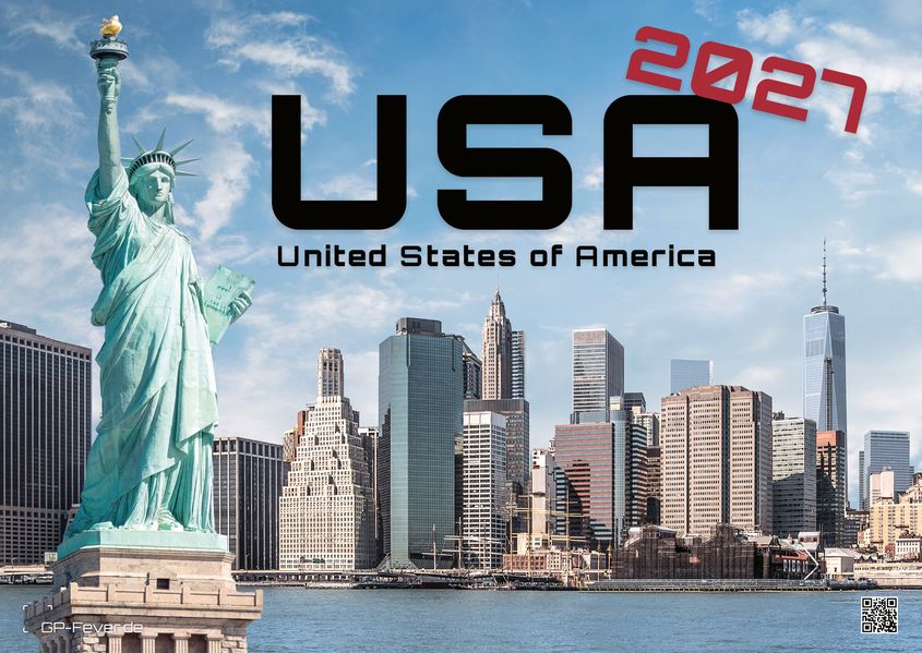 Produktbild: USA - eine Reise durch die Vereinigten Staaten - dem Land der unbegrenzten Möglichkeiten - 2027 - Kalender DIN A2