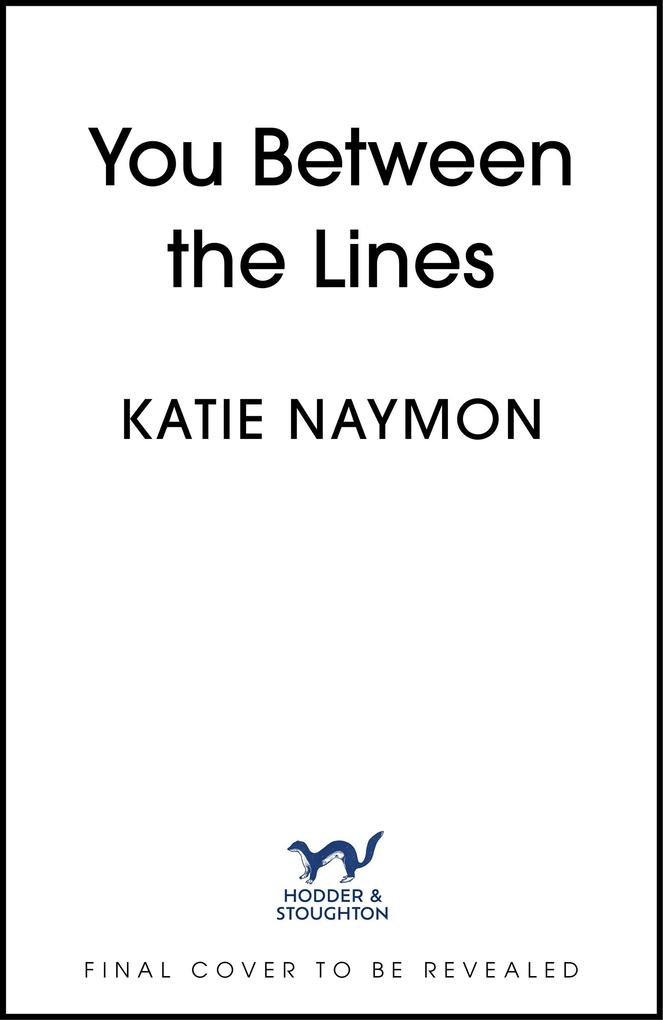 Produktbild: You Between the Lines | Katie Naymon