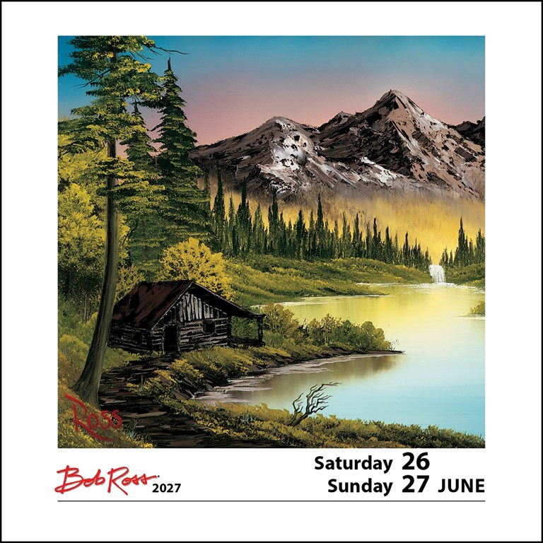 Weitere Ansicht: Bob Ross 2027 | Universe Publishing