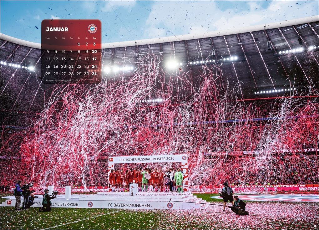 Weitere Ansicht: FC Bayern München Edition Kalender 2027