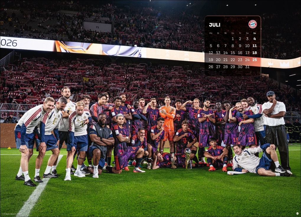 Weitere Ansicht: FC Bayern München Edition Kalender 2027