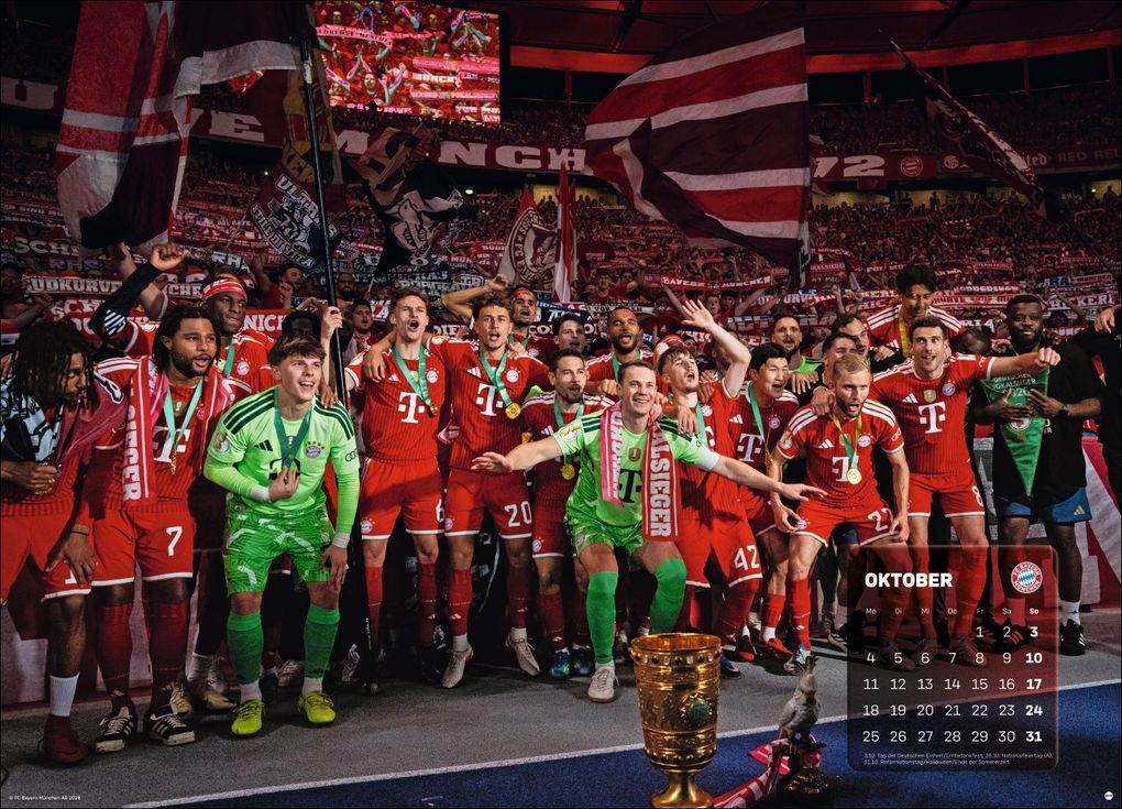 Weitere Ansicht: FC Bayern München Edition Kalender 2027