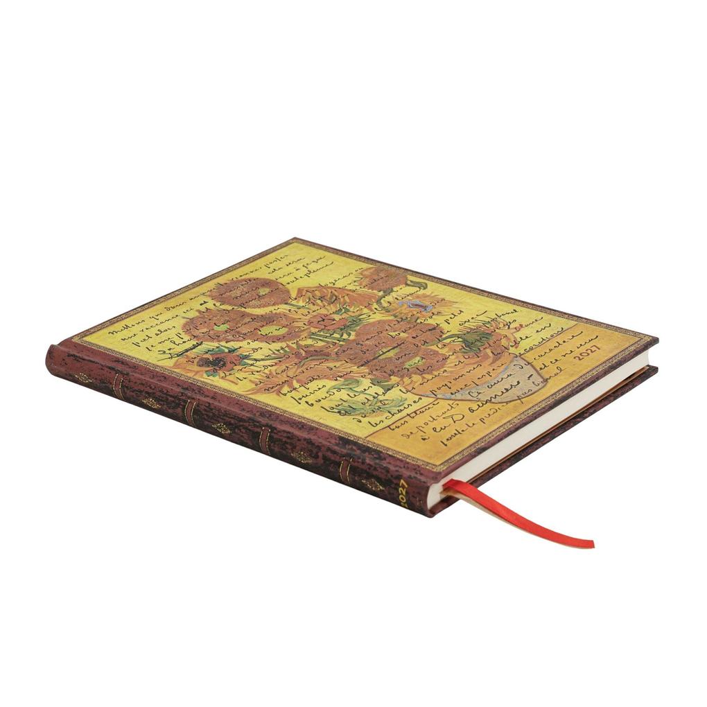 Weitere Ansicht: 12-Monatskalender 2027 Van Gogh, Sonnenblumen Ultra Horizontal
