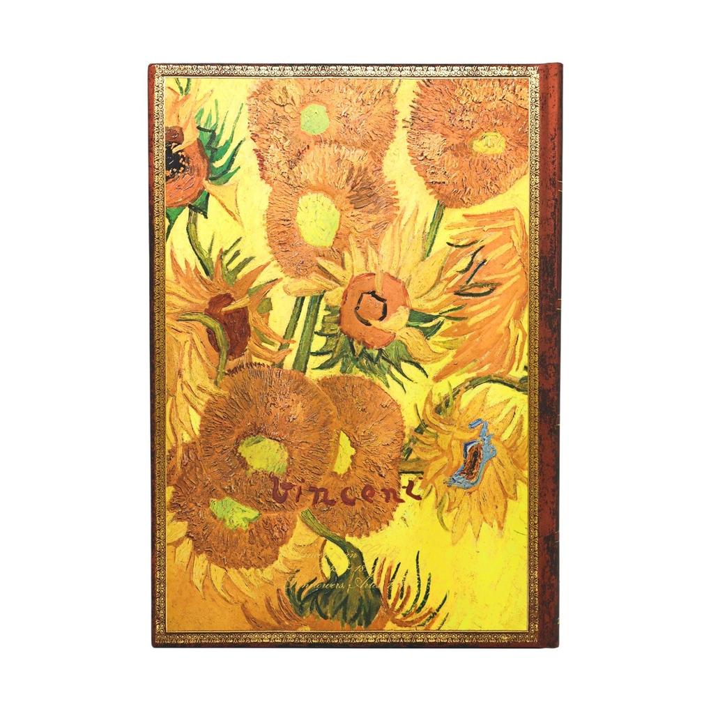 Weitere Ansicht: 12-Monatskalender 2027 Van Gogh, Sonnenblumen Grande Vertikal