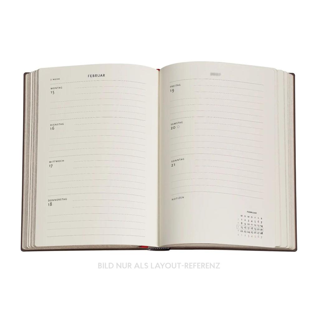 Weitere Ansicht: 12-Monatskalender 2027 Anemone Midi Horizontal