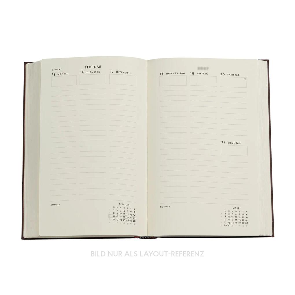 Weitere Ansicht: 12-Monatskalender 2027 Black Edition Maxi Vertikal