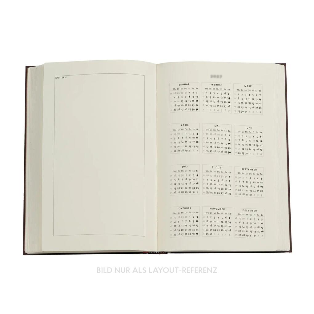 Weitere Ansicht: 12-Monatskalender 2027 Black Edition Maxi Vertikal
