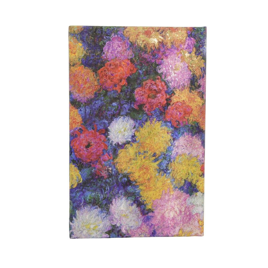 Weitere Ansicht: 12-Monatskalender 2027 Monets Chrysanthemen Mini Horizontal