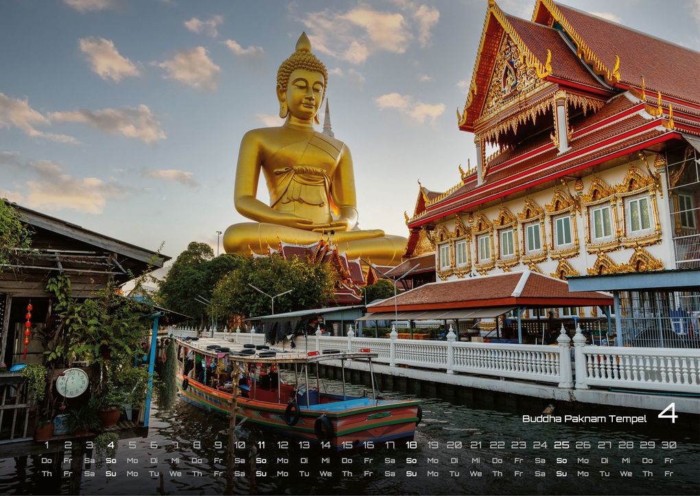 Weitere Ansicht: Thailand - Land of Smiles - 2027 - Kalender DIN A3