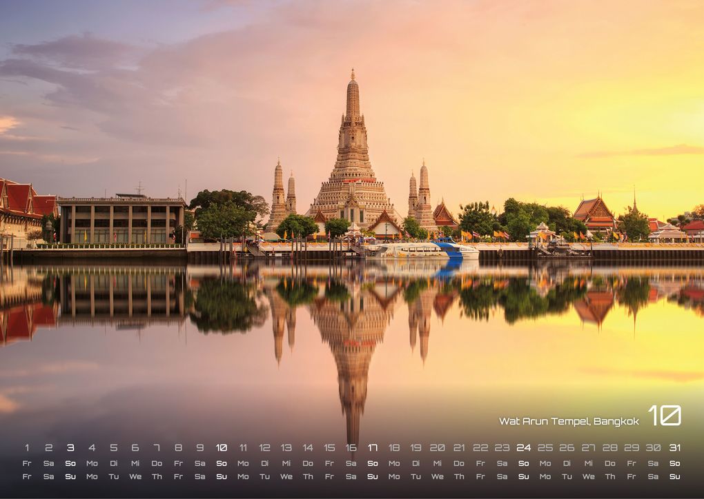 Weitere Ansicht: Thailand - Land of Smiles - 2027 - Kalender DIN A3