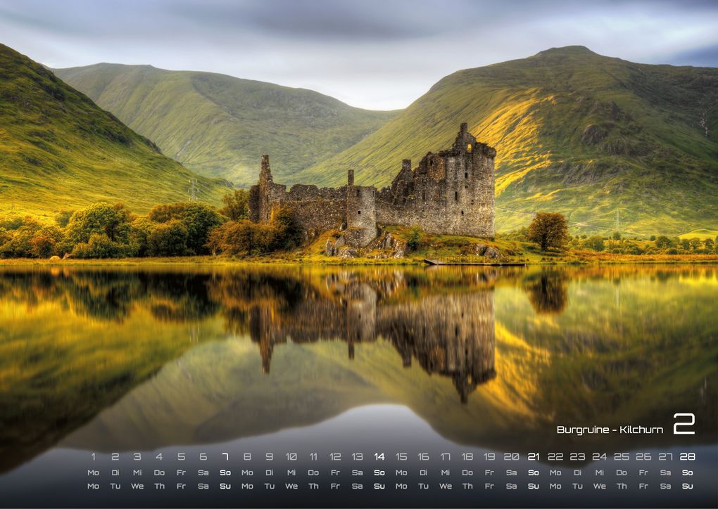 Weitere Ansicht: Schottland - Mystik der Highlands - 2027 - Kalender DIN A3