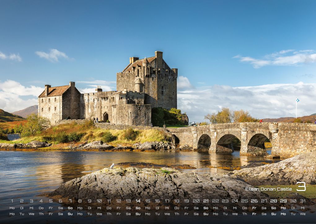 Weitere Ansicht: Schottland - Mystik der Highlands - 2027 - Kalender DIN A3
