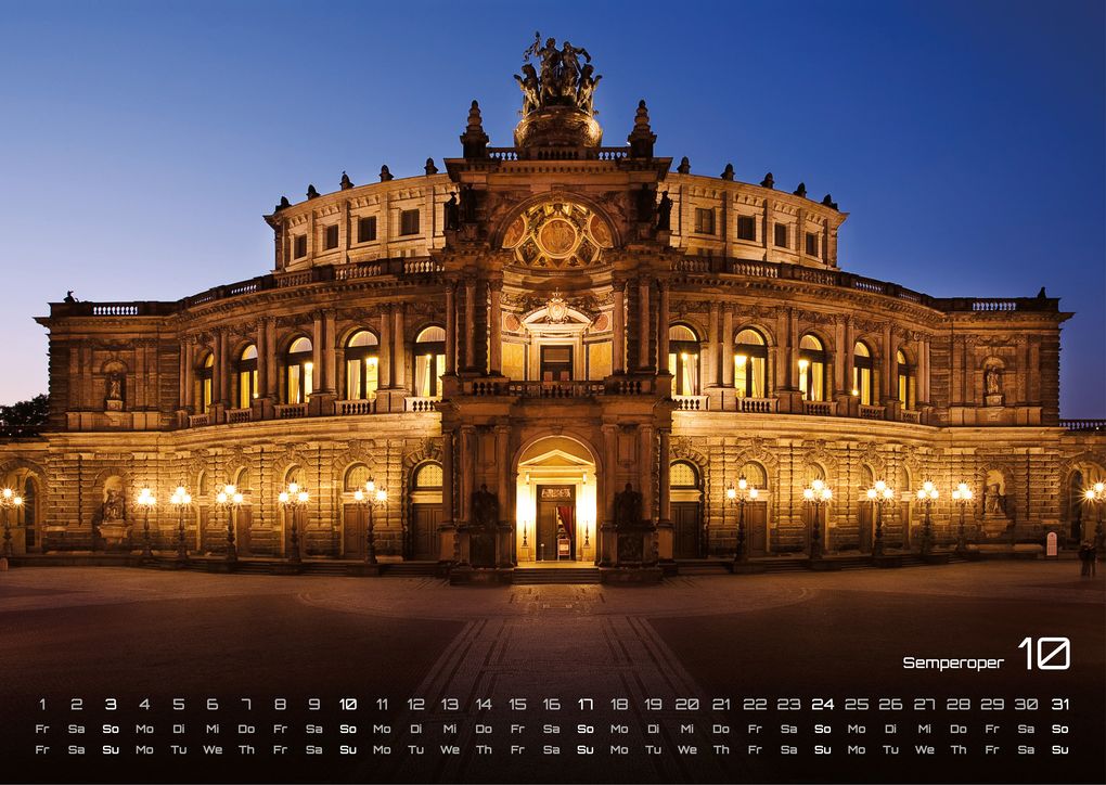 Weitere Ansicht: Dresden - magisches Elbflorenz - 2027 - Kalender DIN A3