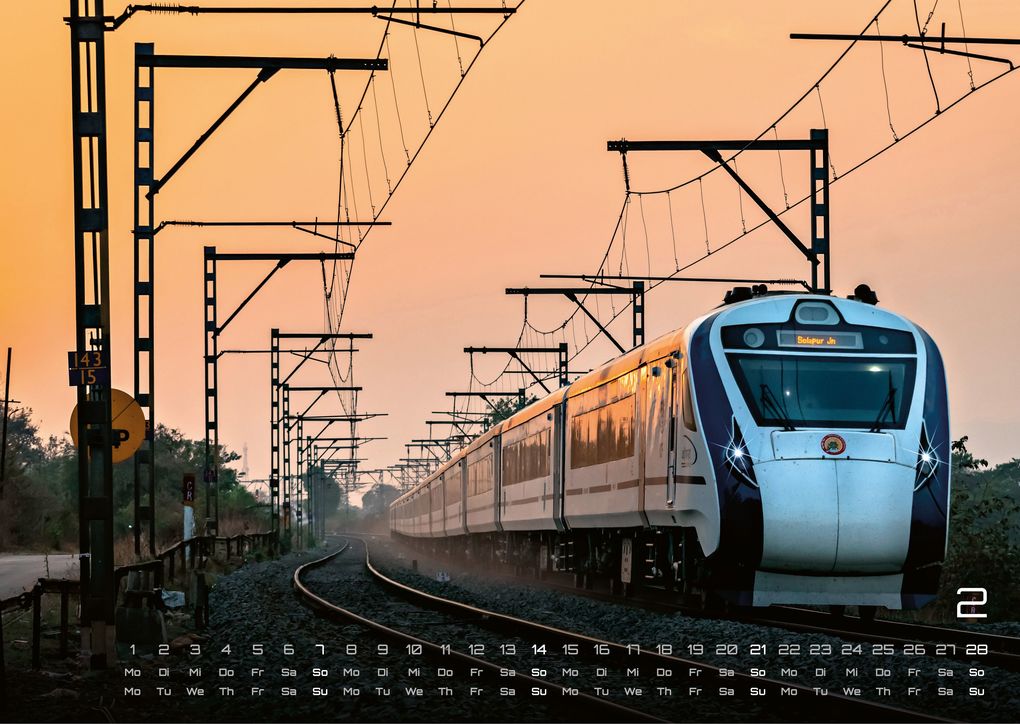 Weitere Ansicht: Eisenbahn - faszinierende Bahnwelt - 2027 - Kalender DIN A3