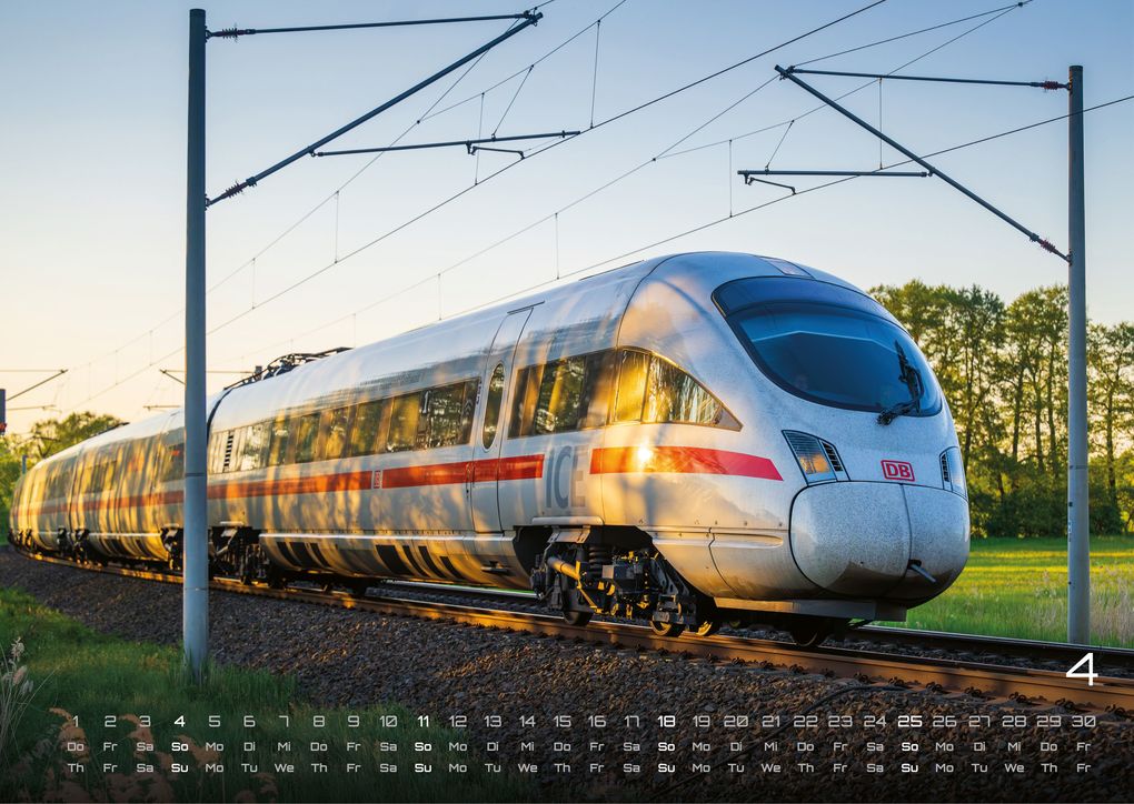Weitere Ansicht: Eisenbahn - faszinierende Bahnwelt - 2027 - Kalender DIN A3