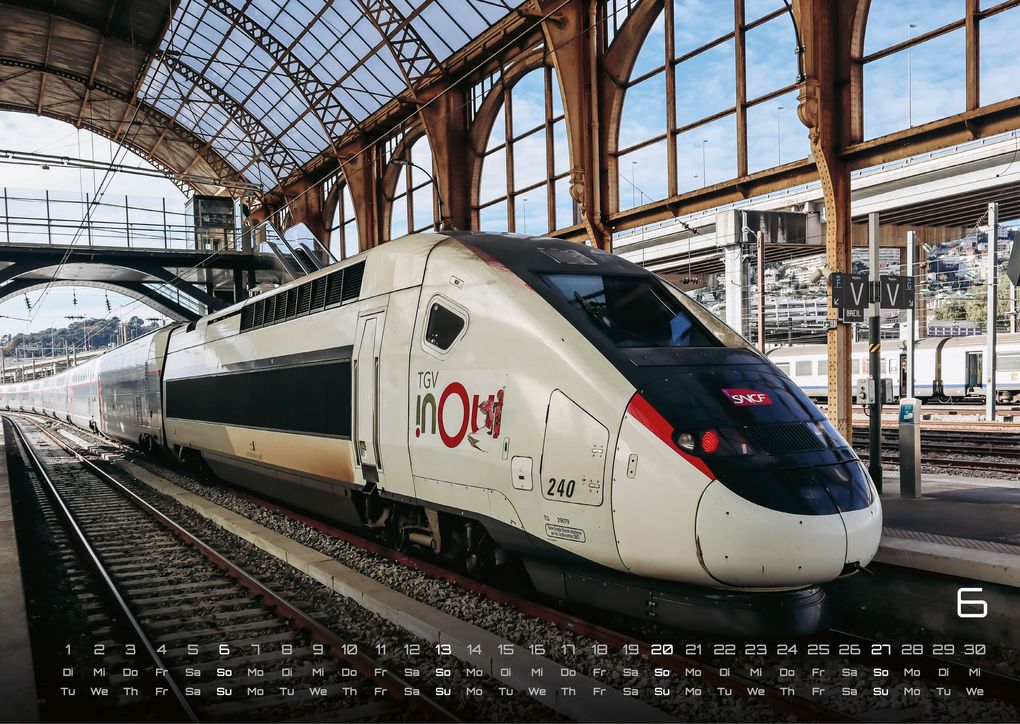Weitere Ansicht: Eisenbahn - faszinierende Bahnwelt - 2027 - Kalender DIN A3
