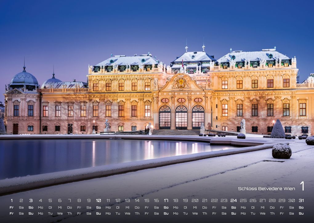 Weitere Ansicht: Österreich - 2027 - Kalender DIN A2