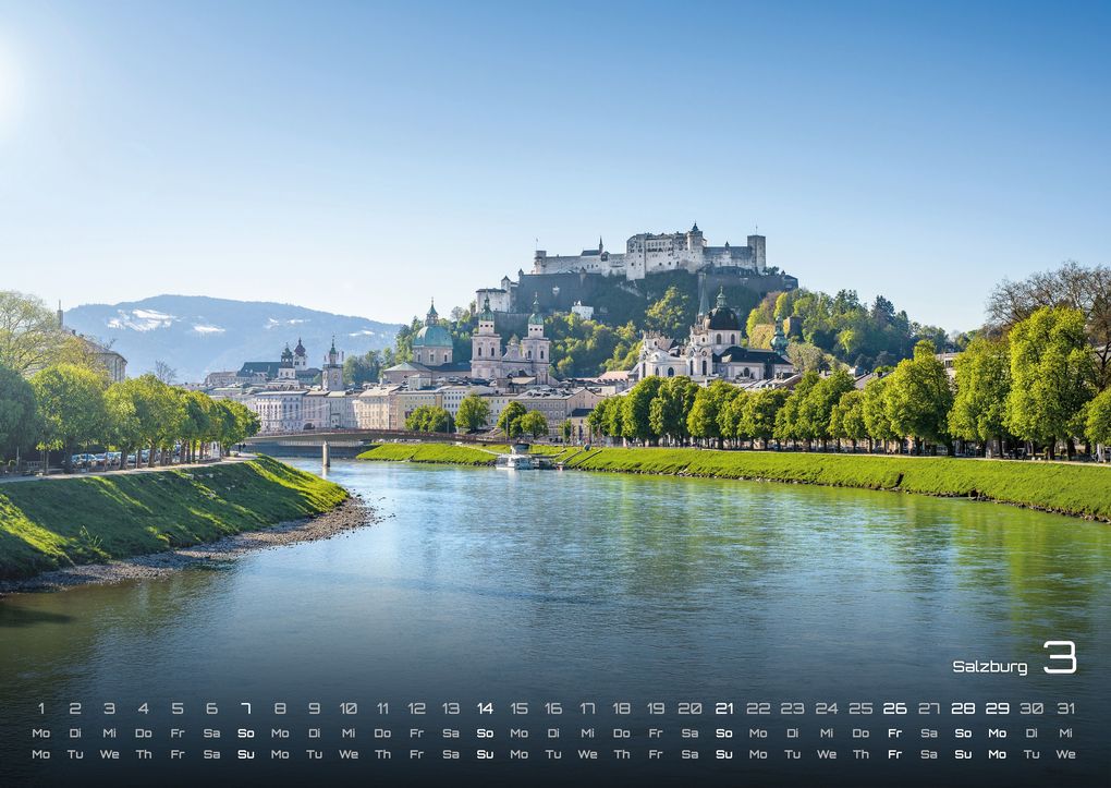 Weitere Ansicht: Österreich - 2027 - Kalender DIN A2