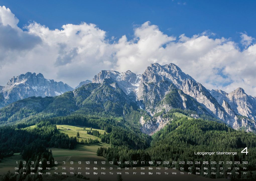 Weitere Ansicht: Österreich - 2027 - Kalender DIN A2