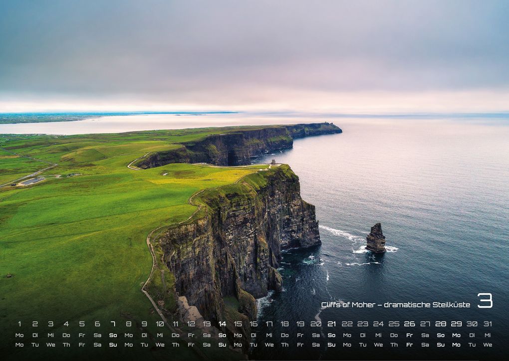 Weitere Ansicht: Irland - Die grüne Insel - 2027 - Kalender DIN A3