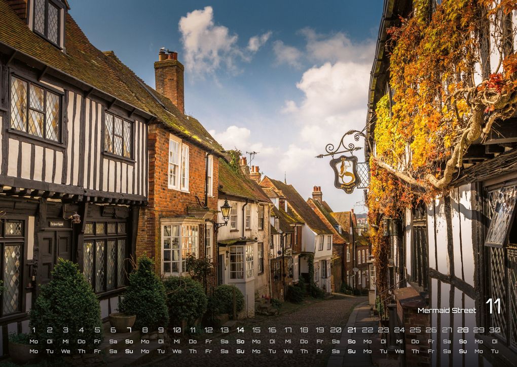 Weitere Ansicht: England - It's Tea Time - 2027 - Kalender DIN A2
