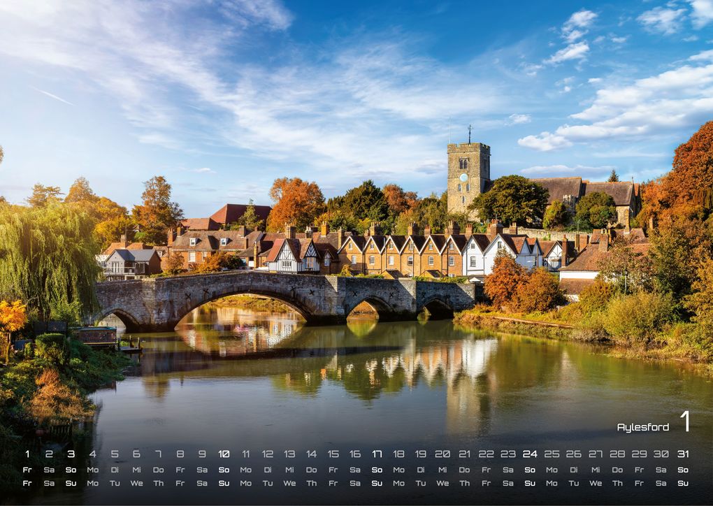 Weitere Ansicht: England - It's Tea Time - 2027 - Kalender DIN A3