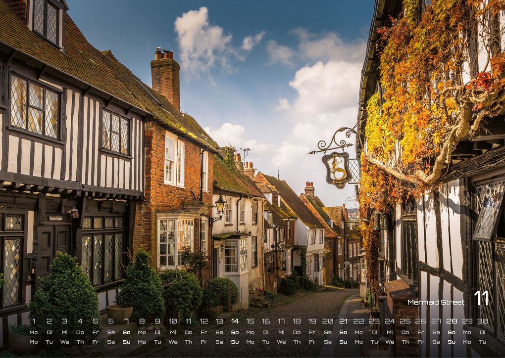 Weitere Ansicht: England - It's Tea Time - 2027 - Kalender DIN A3