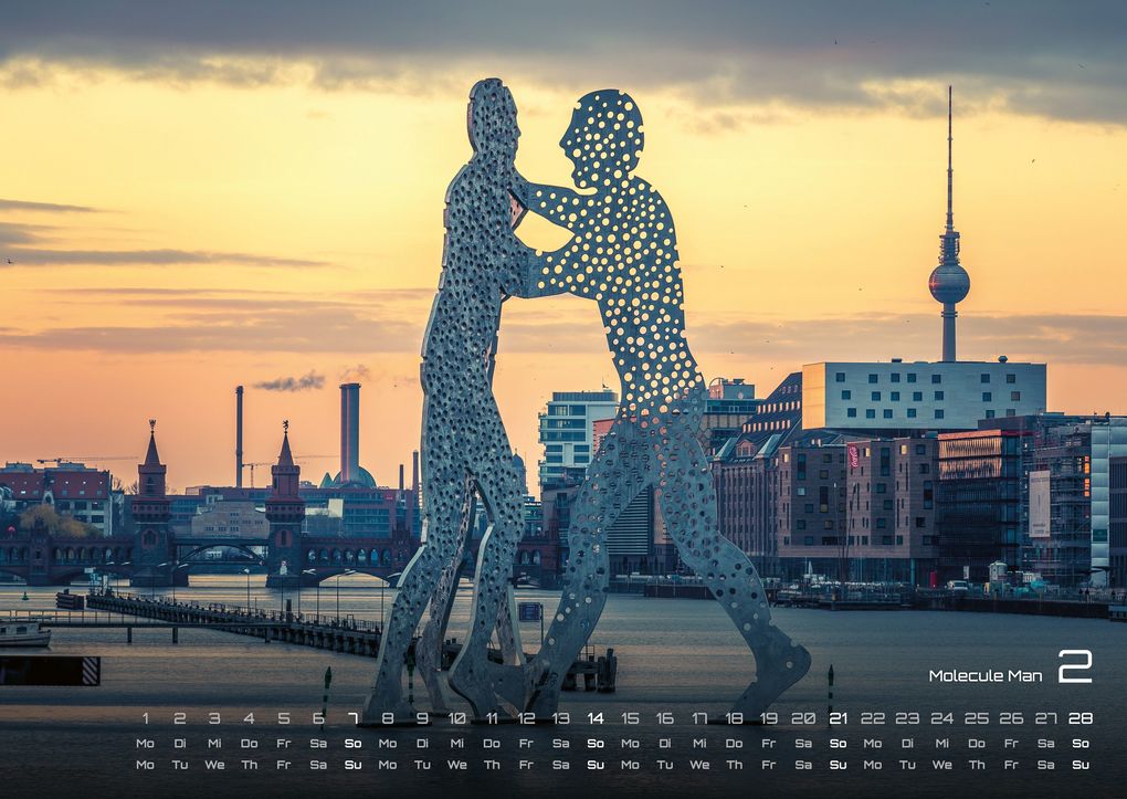 Weitere Ansicht: Berlin - Zwischen Spree und Skyline - 2027 - Kalender DIN A2