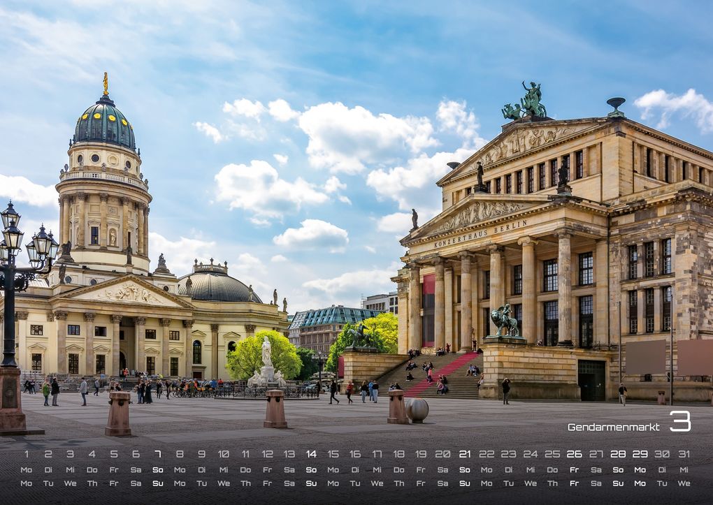 Weitere Ansicht: Berlin - Zwischen Spree und Skyline - 2027 - Kalender DIN A2