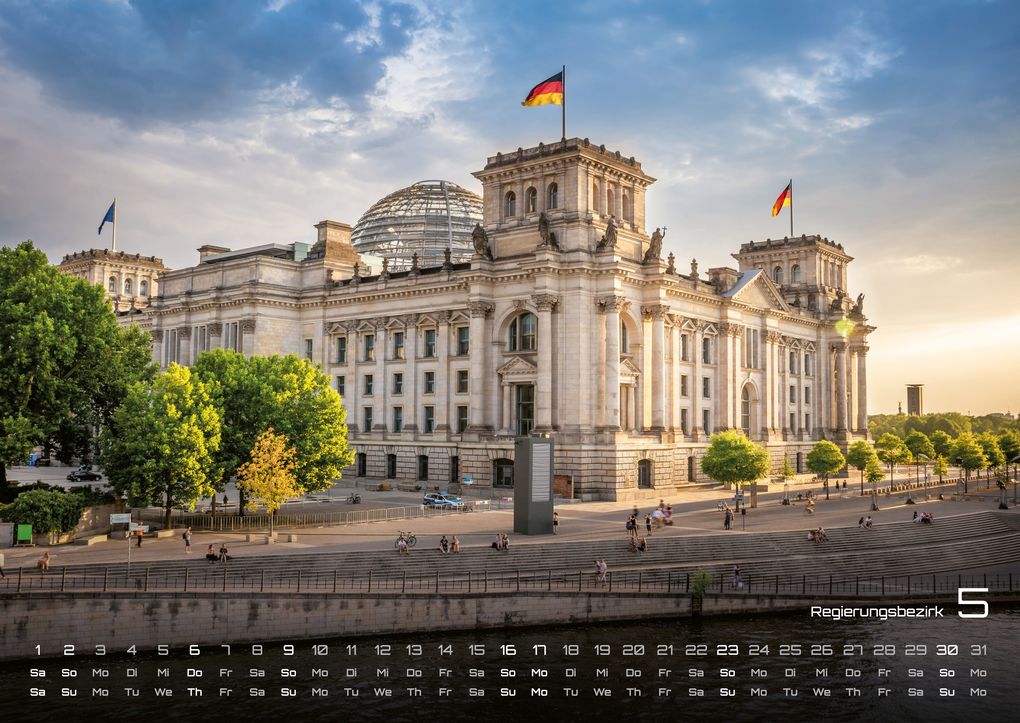 Weitere Ansicht: Berlin - Zwischen Spree und Skyline - 2027 - Kalender DIN A2