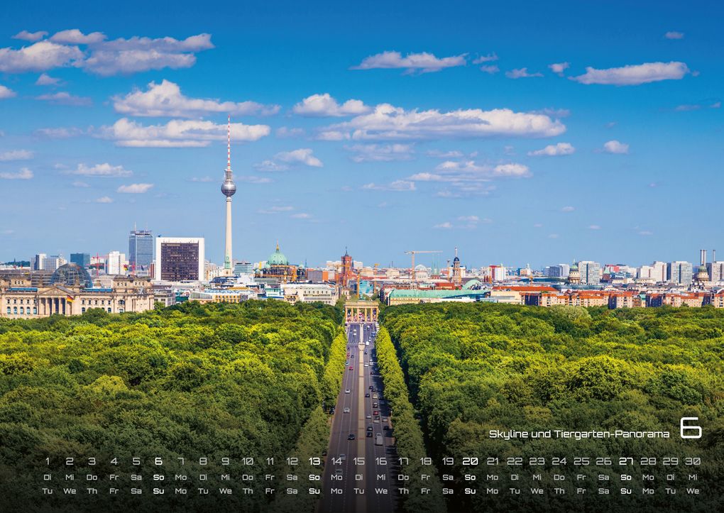 Weitere Ansicht: Berlin - Zwischen Spree und Skyline - 2027 - Kalender DIN A2