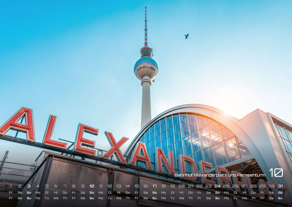 Weitere Ansicht: Berlin - Zwischen Spree und Skyline - 2027 - Kalender DIN A2