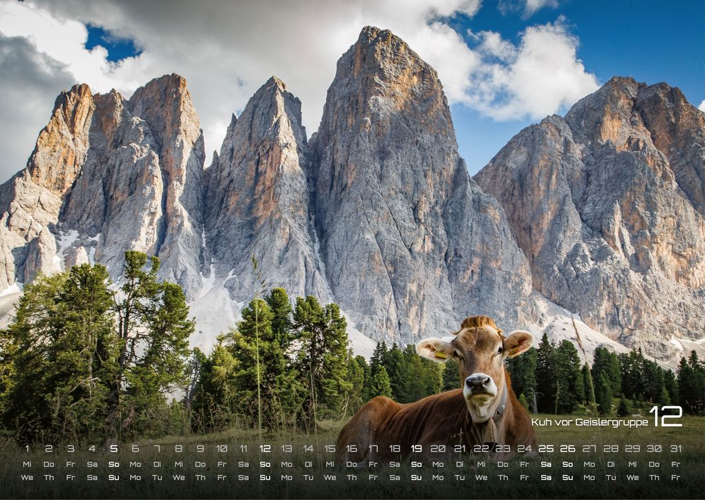 Weitere Ansicht: Südtirol - eine Reise durch bezaubernde Landschaften - 2027 - Kalender DIN A3