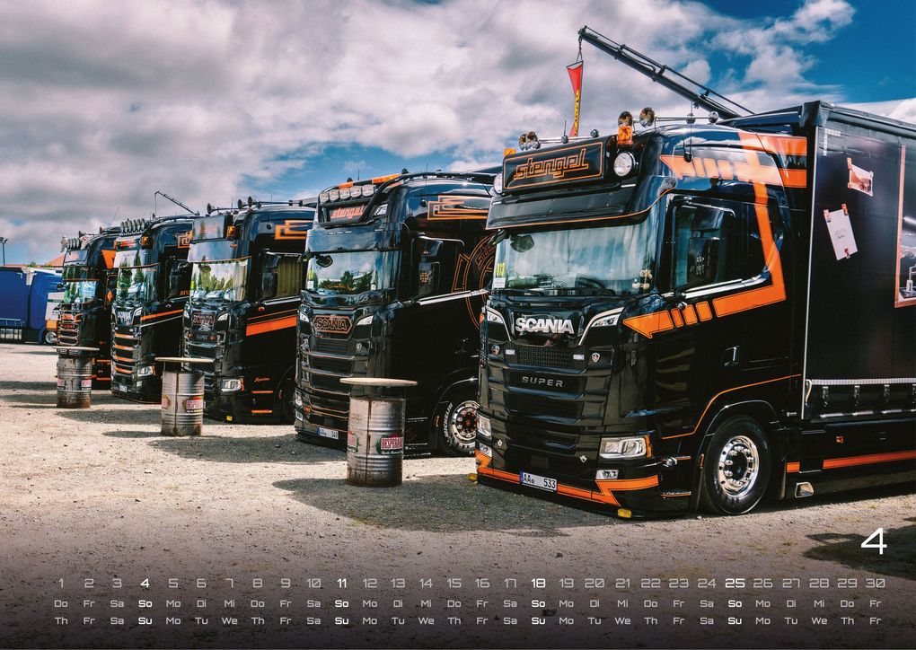 Weitere Ansicht: Trucks - Könige der Straße - LKW - 2027 - Kalender DIN A3