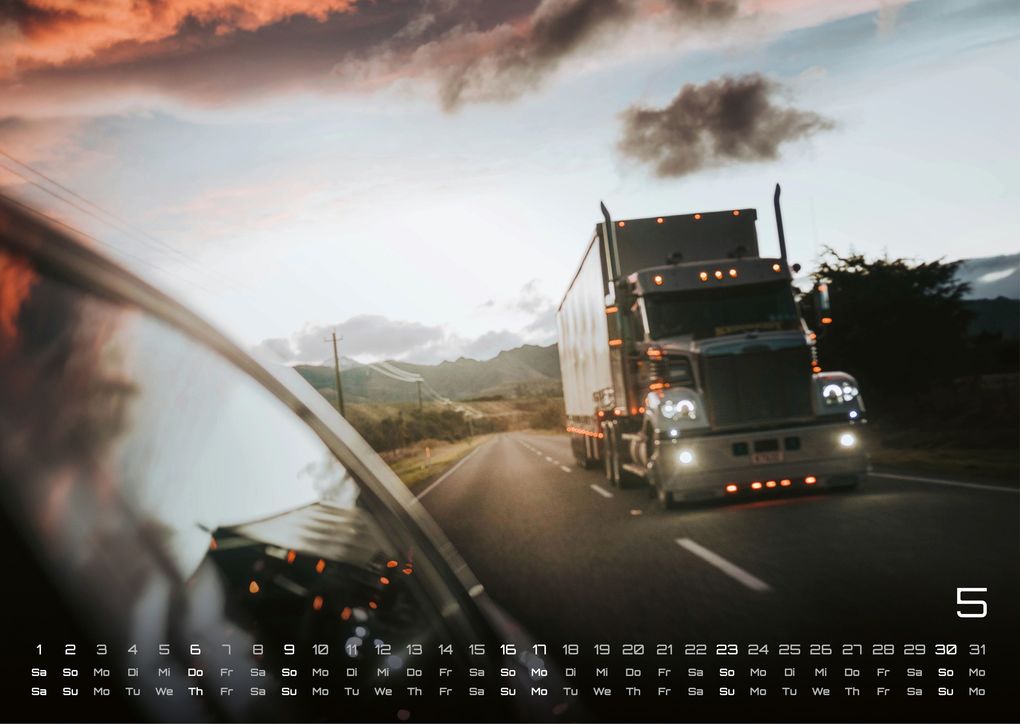 Weitere Ansicht: Trucks - Könige der Straße - LKW - 2027 - Kalender DIN A3