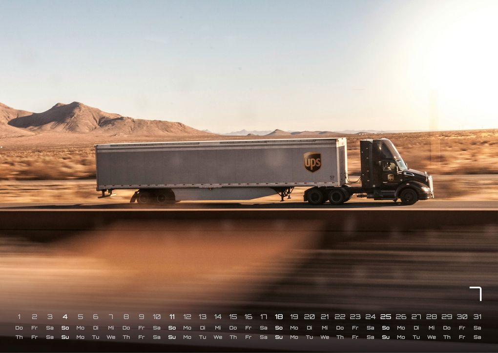 Weitere Ansicht: Trucks - Könige der Straße - LKW - 2027 - Kalender DIN A3
